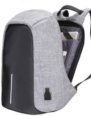 

Fast Friend 15.6 inch Anti Theft Waterproof Laptop Backpack Bag for Men with USB Charging Point LAPTOP Waterproof Backpack(Black, 15 inch)
