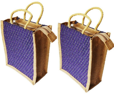 

ART ME Pack of 2, 12x10 inch Waterproof Multipurpose Bag(Purple, 7 L)
