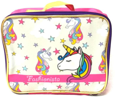 

Rubako Plastic Works Fashionista Waterproof Multipurpose Bag(Pink, 5 L)