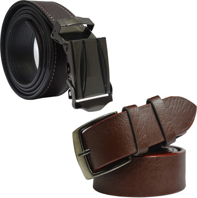 

LOOPA Men Formal Brown Synthetic Belt