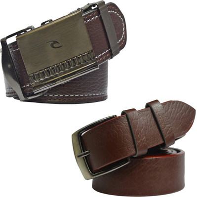 

LOOPA Men Formal Brown Synthetic Belt