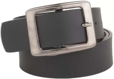 

divik Enterprises Men Formal, Party, Casual Black Artificial Leather Belt