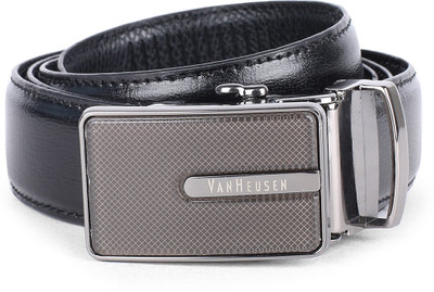 Van Heusen Men Casual Black Genuine Leather Belt, Van Heusen Men Casual Black Genuine Leather Reversible Belt, Van Heusen Men Casual Black Genuine Leather Belt