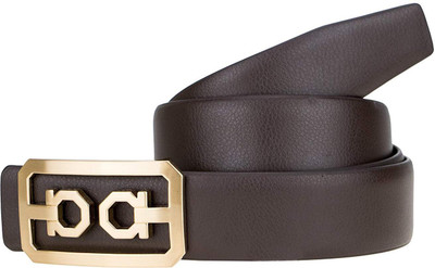 

Genious Men Casual, Party, Formal Brown Genuine Leather Belt, Black;brown