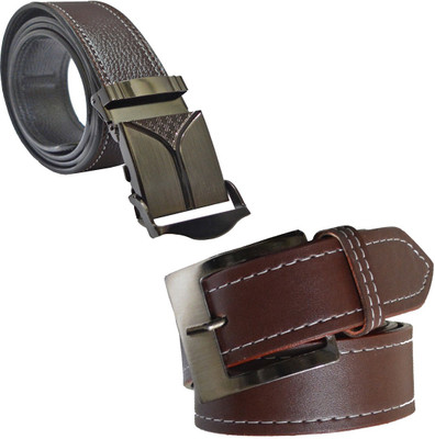 

LOOPA Men Formal Brown Synthetic Belt