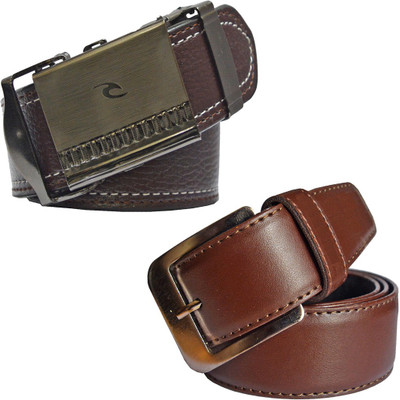 

LOOPA Men Formal Brown Synthetic Belt