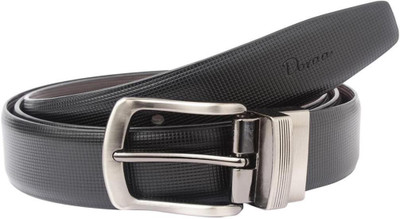 

Newhide Men Formal Black Genuine Leather Reversible Belt, Black;brown