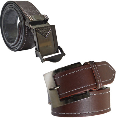 

LOOPA Men Formal Brown Synthetic Belt