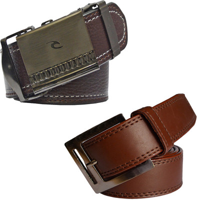 

LOOPA Men Formal Brown Synthetic Belt