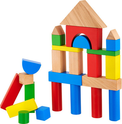 

Eduedge Large Building Blocks• Made from high quality ply wood and wood composite. • Coated with safe paints for children. • Smooth edges and corners .Fifty blocks.Age Group 3 Years +(Multicolor)