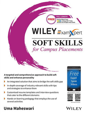 Wiley's Examxpert Soft Skills for Campus Placements(English, Paperback, Maheswari Uma)