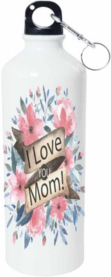 

ShopBuzz I Love Mom Sipper Water Bottle 750 Ml 750 ml Sipper(Pack of 1, Multicolor), White