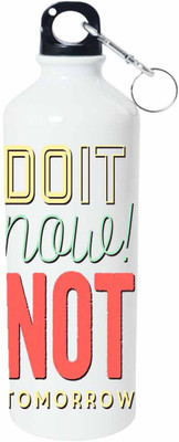 

ShopBuzz Do It Now Sipper Water Bottle 750 Ml 750 ml Sipper(Pack of 1, Multicolor), White
