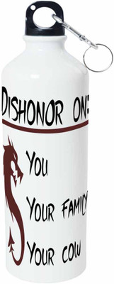 

ShopBuzz Dishonor On Sipper Water Bottle 750 Ml 750 ml Sipper(Pack of 1, Multicolor), White