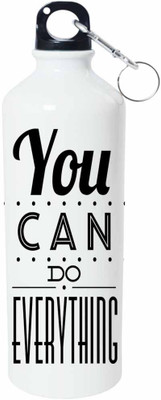 

ShopBuzz You Can Do Ever Sipper Water Bottle 750 Ml 750 ml Sipper(Pack of 1, Multicolor), White