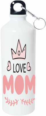 

ShopBuzz Loves Mom Sipper Water Bottle 750 Ml 750 ml Sipper(Pack of 1, Multicolor), White