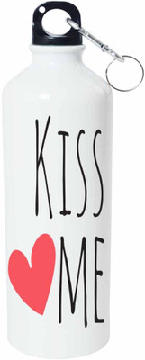 

ShopBuzz Kiss Me Sipper Water Bottle 750 Ml 750 ml Sipper(Pack of 1, Multicolor), White