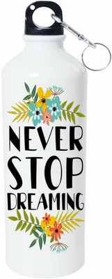 

ShopBuzz Never Stop Sipper Water Bottle 750 Ml 750 ml Sipper(Pack of 1, Multicolor), White