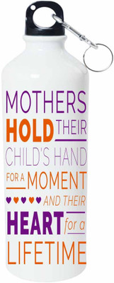 

ShopBuzz Mother Hold Their Sipper Water Bottle 750 Ml 750 ml Sipper(Pack of 1, Multicolor), White