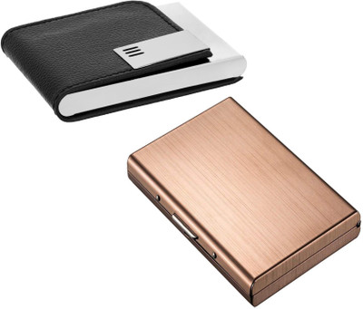 

Flipkart SmartBuy Combo of 1 Matt Rose Golden ATM Special Edition & 1 Attractive Elegant ATM / ID / DEBIT / CREDIT / VISITNG 10 Card Holder(Set of 2, Multicolor)