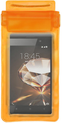 ACM Pouch for Jivi E3(Orange, Waterproof, Silicon, Pack of: 1)