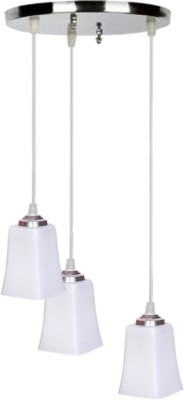 Somil Trebly Pendants Ceiling Lamp(White, Silver)