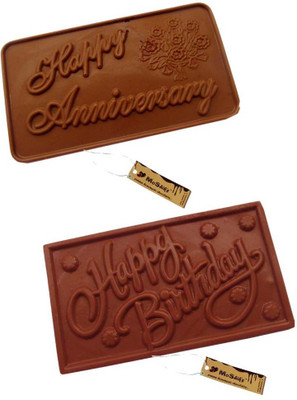 

Moshiks HAPPY ANNIVERSARY AND HAPPY BIRTHDAY COMBO Bars(Pack of 2, 400 g)