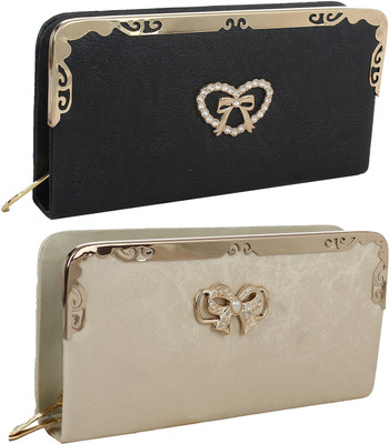 

Fillincart Casual, Party Black, Beige Clutch, Beige;black