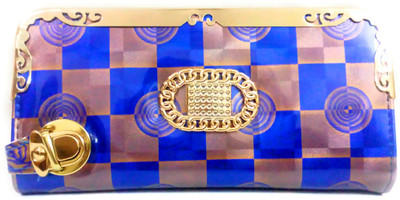 Reliable Casual Blue Clutch