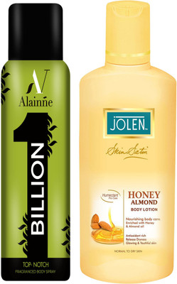 

Jolen Honey & Almond and Ultra- Marine Combo(Set of 2)