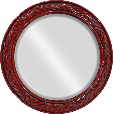 

Fully Wooden Wall Mirror For Living Room Perfect Home Decoration Wooden Mirror, Brown ( Code 2 )
