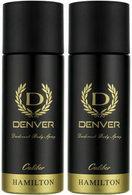 

Denver CALIBER Body Spray - For Men(330 ml, Pack of 2)