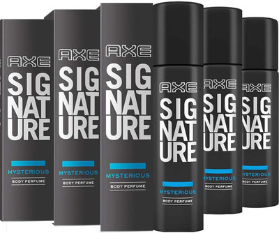 

AXE MYSTERIOUS BODY PERFUME 122 ML Perfume Body Spray - For Men & Women(366 ml, Pack of 3)