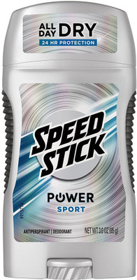 

Speed Stick Power Antiperspirant/Deodorant, Ultimate Sport, 3 Ounce Deodorant Spray - For Men & Women(85 g)