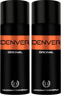 

Denver ORIGINAL Deodorant Spray - For Men(300 ml, Pack of 2)