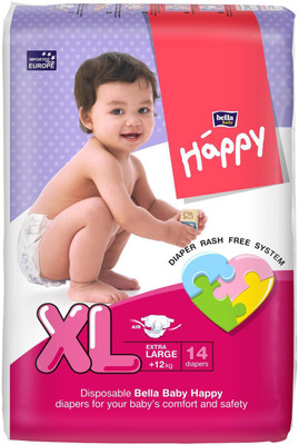 

Bella Happy Diapers - XL(14 Pieces)