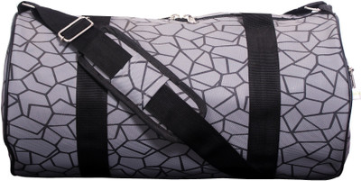

Flyura Stylish Printed Gym Bag for men /Women Gym Bag(Grey)