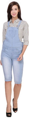 Nifty Women Light Blue Dungaree