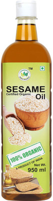 

SIDDHI ORGANICS sesame oil Sesame Oil Plastic Bottle(950 ml)