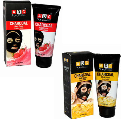 

ADC Strawberry & Lemon Extract Charcoal Mask Cream(120 g)