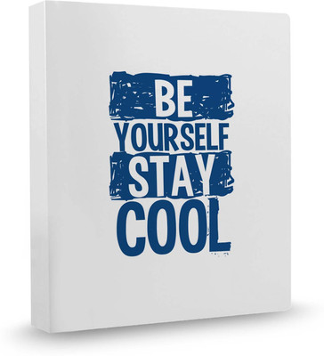 

100yellow Stay Cool PVC Plastic, Ring Binder(Set Of 1, Multicolor)