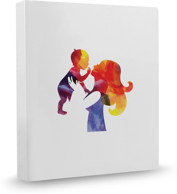 

100yellow Mom&Son PVC Plastic, Ring Binder(Set Of 1, Multicolor)