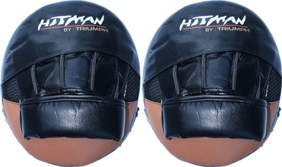 

Hitman Micro Leather Printed Straight Black/Brown Focus Pad(Black, Brown)