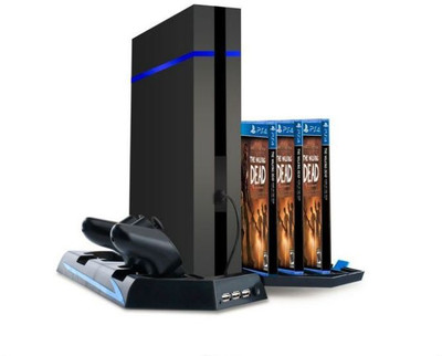 

Microware PS4 Vertical Stand Gaming Accessory Kit(Black, For PS4)