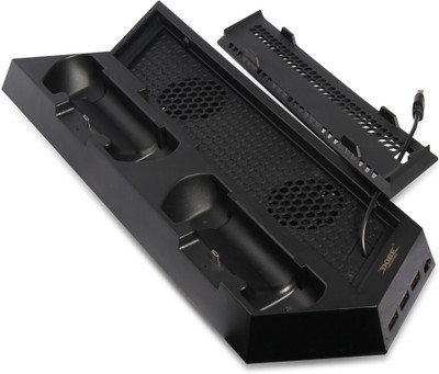 

Microware Vertical Charging Gaming Accessory Kit(Black, For PS4)