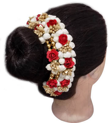 

Majik Hair Gajra Juda Accessories For Wedding Girls Hair Accessory Set(Multicolor)