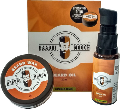 

daadhi mooch Beard Oil- Luscious Lemon, 25ml. Hair Oil(25 ml)