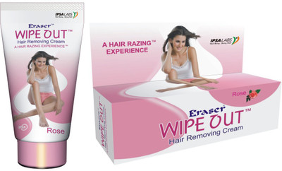 

Eraser Wipe Out Hair Removing Cream(Rose) Cream(45 g)