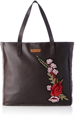 

Kanvas Katha Tote(Grey)