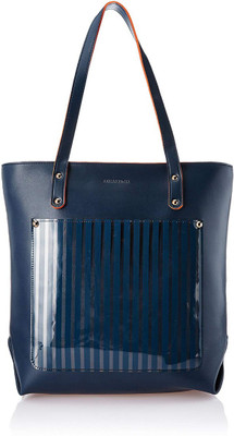 Kanvas Katha Tote(Blue)